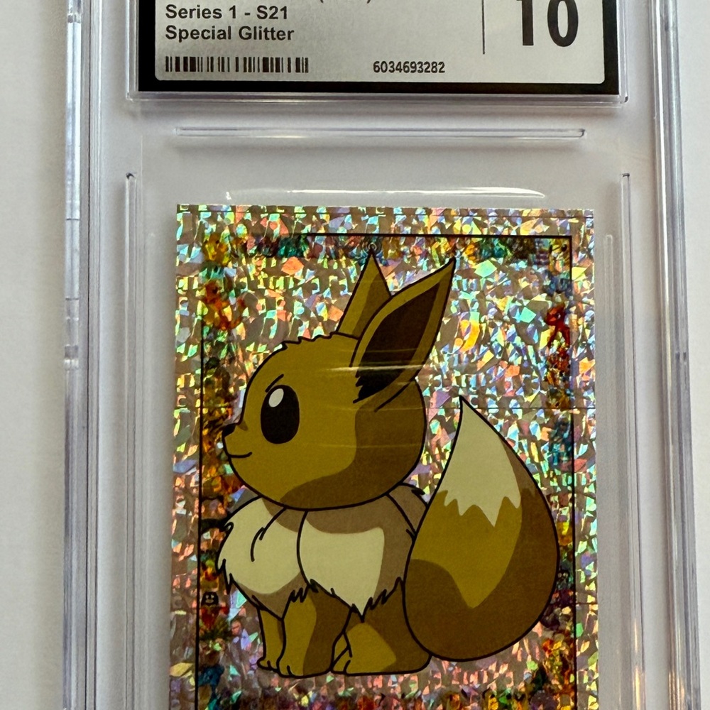 1998 Pokémon Merlin Eevee S21 Special Glitter – CGC Gem Mint 10